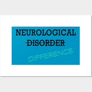 Neurological Disorder- Teal Posters and Art